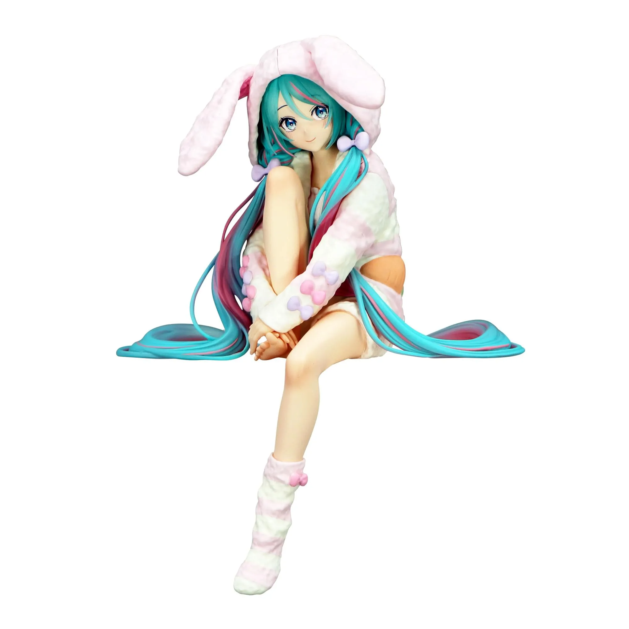 Vocaloid Noodle Stopper Figure | Hatsune Miku Rabbit Ear Hood Version
