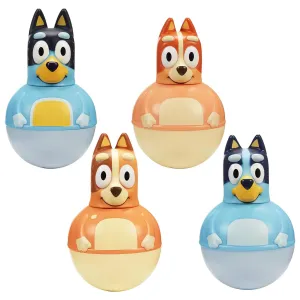Weebles Wobble Bluey Family Figure Four Pack