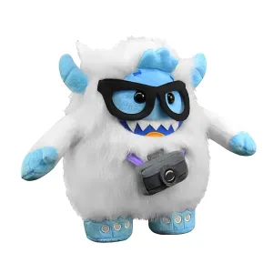 WhimWham 8" Plush, Yeti Nerd Glasses