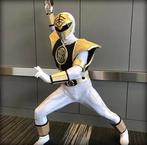 WHITE RANGER bodysuit