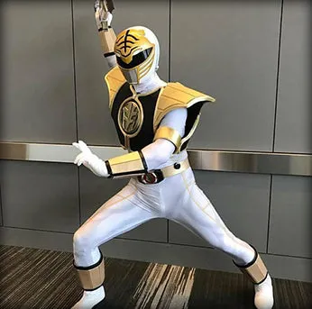 WHITE RANGER bodysuit