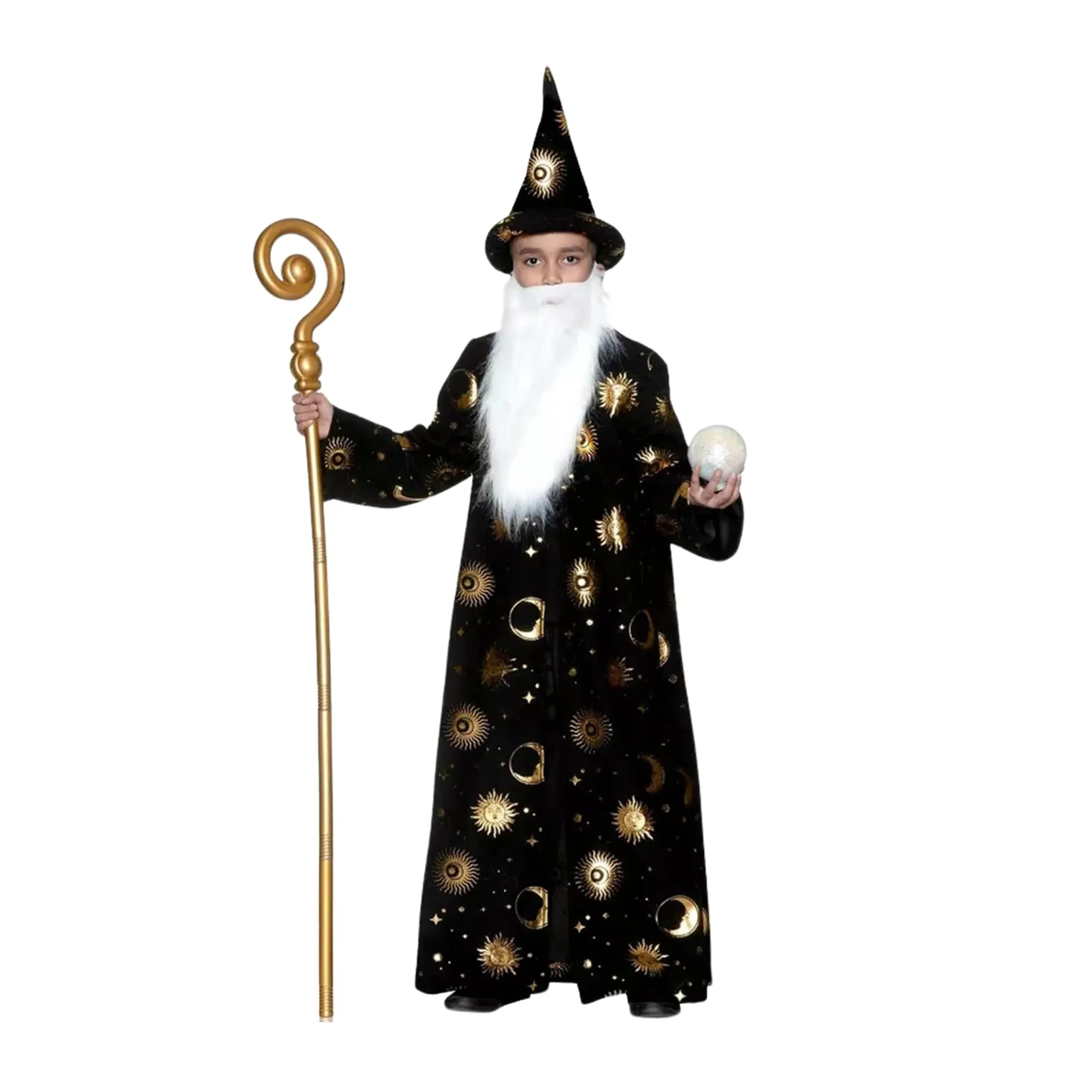 Wizard Robe- Black Children's Costume