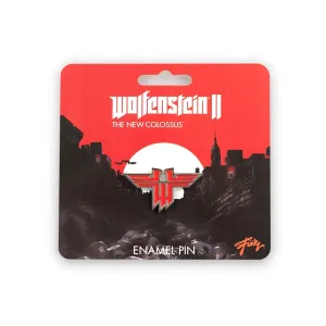 Wolfenstein New Colossus Metal Enamel Collector Pin| Collectors Edition