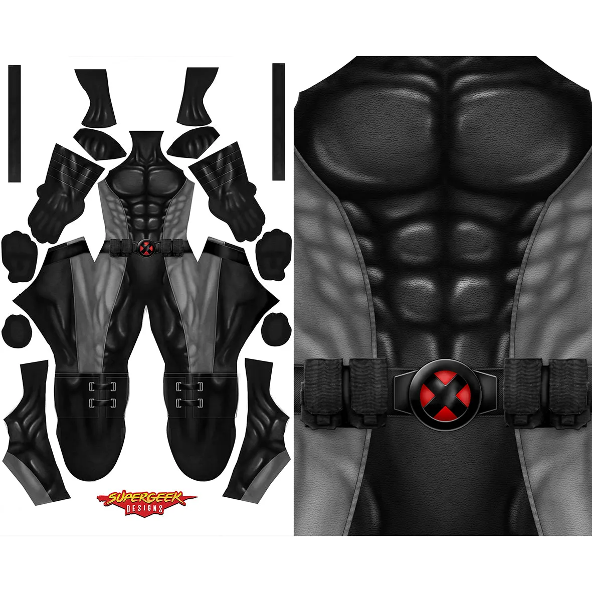 WOLVERINE XFORCE bodysuit