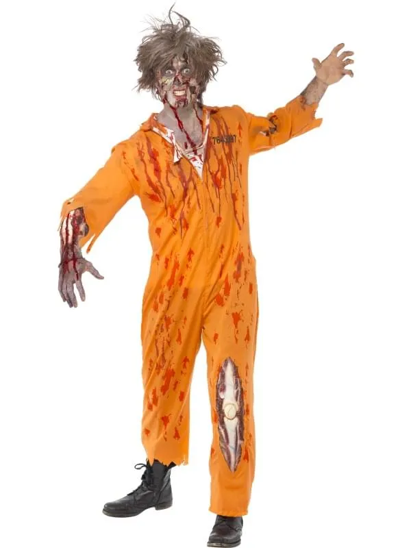 Zombie Convict Costume Adult