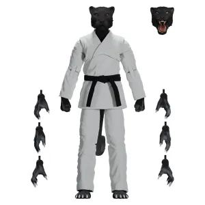 Zoo Jitsu Fighters 6 Inch Action Figure | Paulo the Panther with White Gi